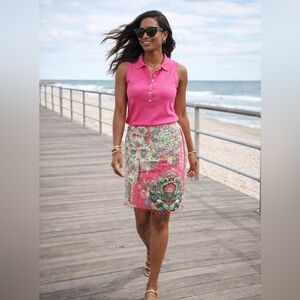 Boston Proper Floral skirt